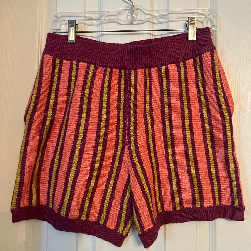 Free people beach knit shorts